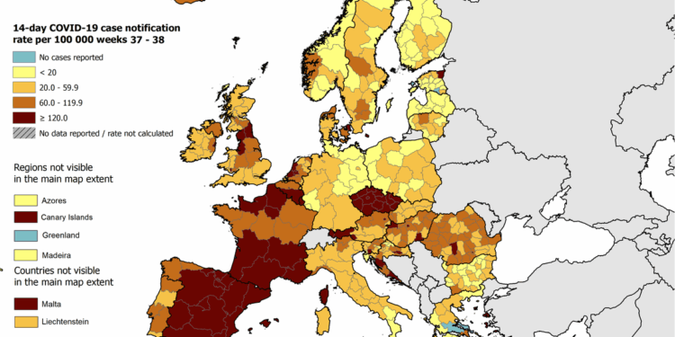 Covid-19, situazione a fine settembre: Istria “serenissima”, Friuli bene, il Veneto peggiora