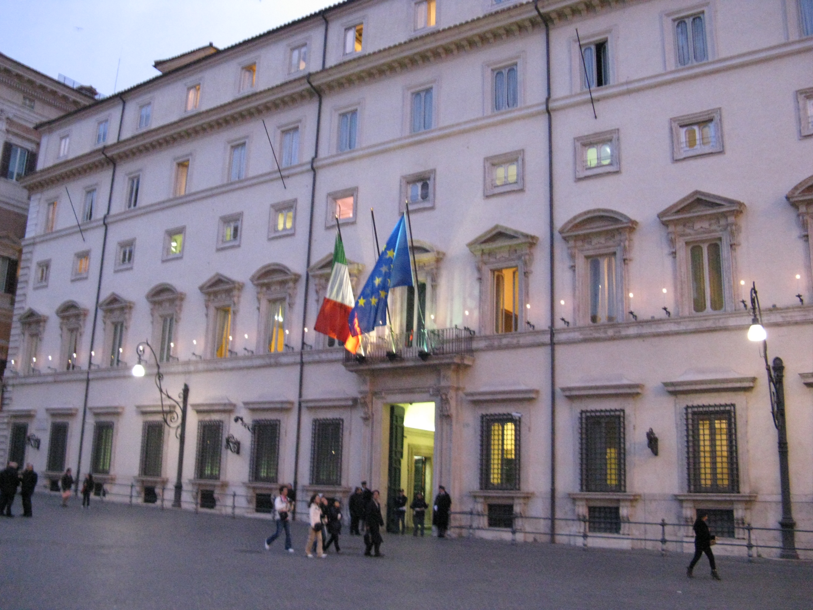 Palazzo Chigi, sede del governo