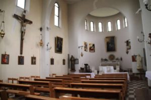 Interno attuale della Chiesa