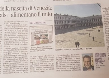 Pier Alvise Zorzi e i miti di Venezia. E la data che non festeggeremo mai