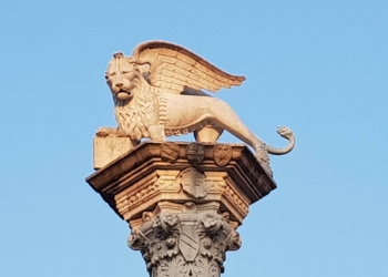 Vicenza 15 febbraio 1473, si innalza il Leone di San Marco