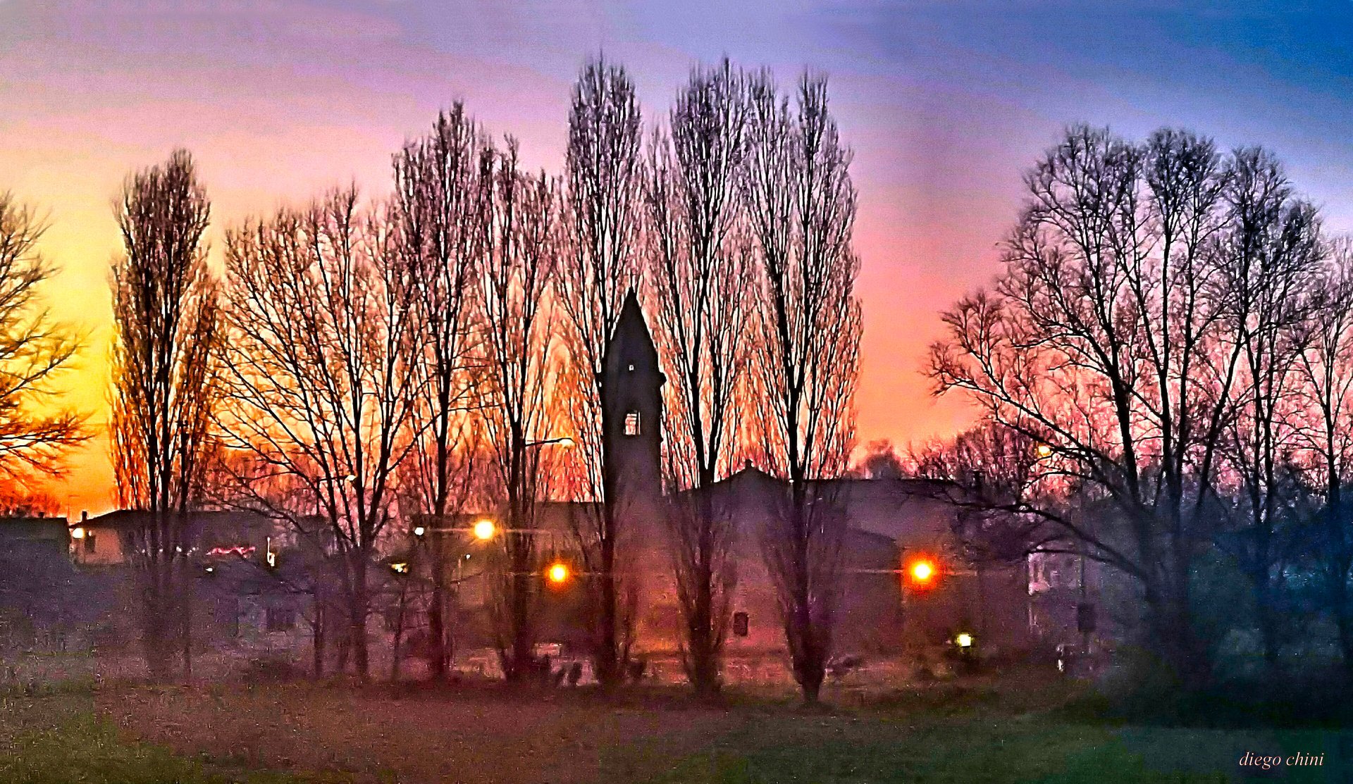 Il piccolo Borgo di Santa Maria in Punta sulla riva del Po a pochi chilometri da Ariano. (Foto Diego Chini)