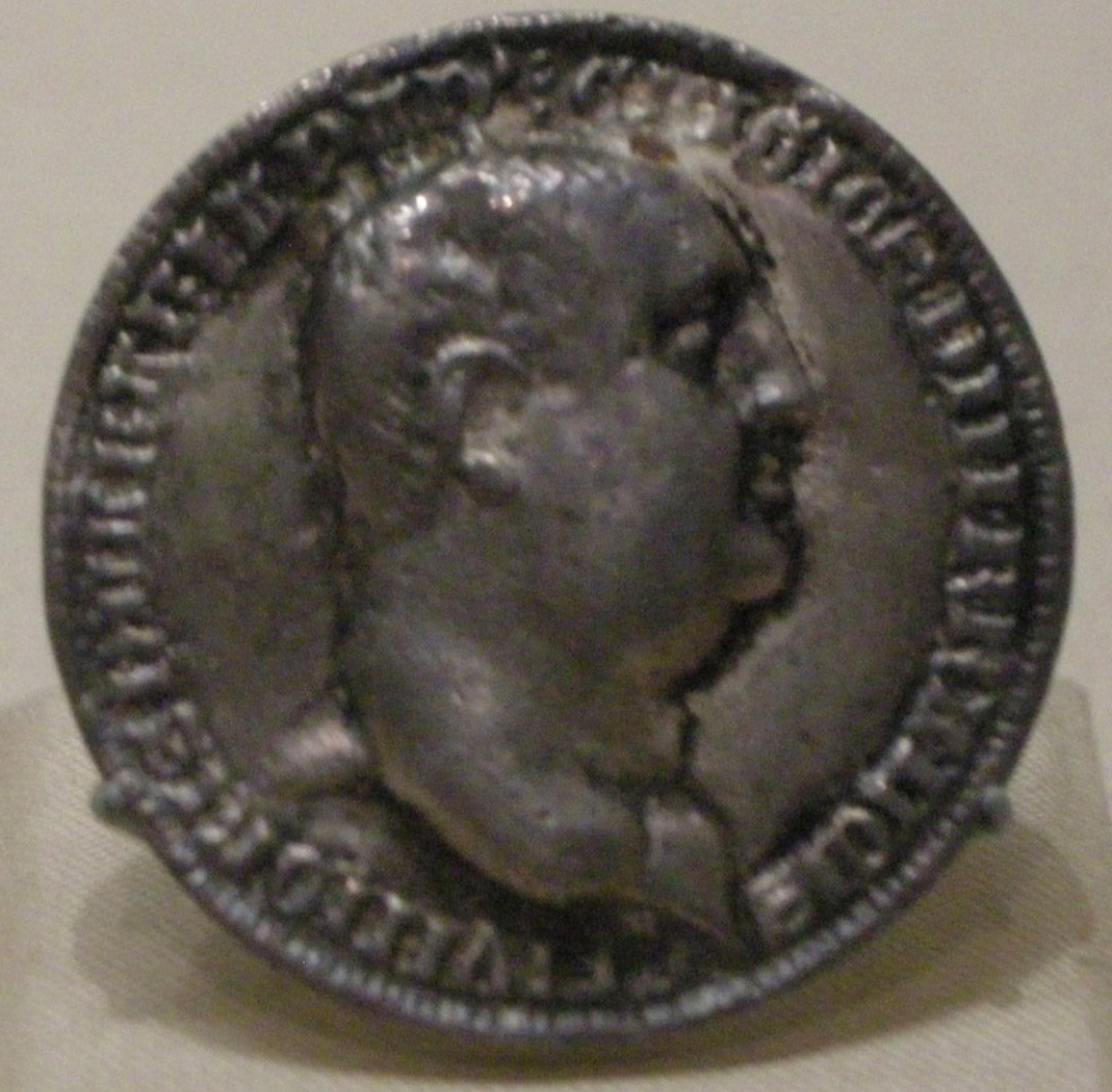 Moneta rappresentante Francesco Da Carrara (Foto Wikipedia)