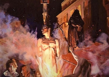 Dipinto Rogo di Giordano Bruno (foto web)