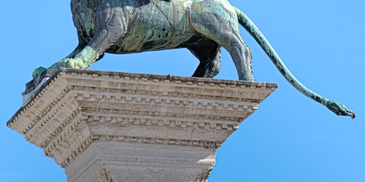 17 aprile 1816 il Leone ritorna in piazzetta San Marco