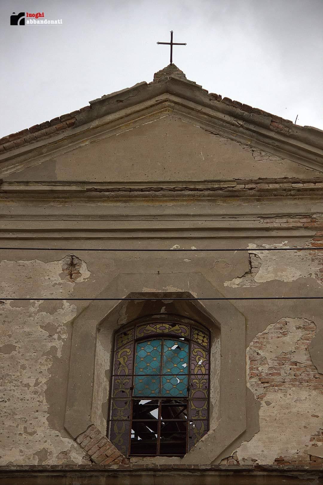 Particolare della Chiesa di San Marco (foto sito I luoghi abbandonati)