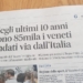 In dieci anni 85.000 veneti hanno lasciato la nostra Terra Veneta