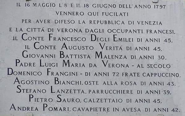 17 aprile 1797 Verona insorge contro gli occupanti francesi