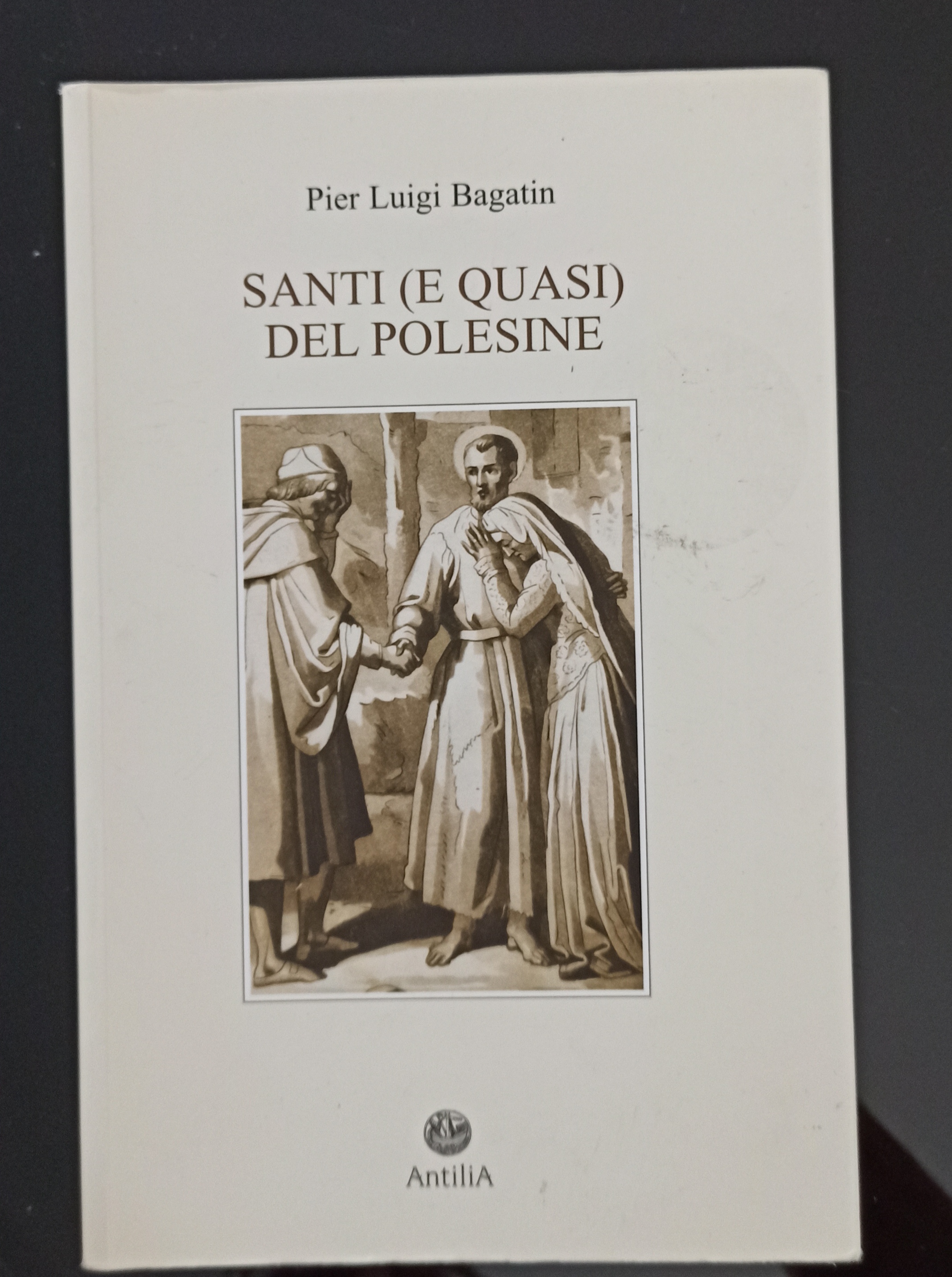 Libro nella quale è raccontata sapientemente la vita della suora e le sue visioni (foto autore)