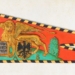 Una miniatura secentesca su pergamena del Lave des draps di Friburgo, che riproduce lo stendardo di Antonio Bragadin trafugato dagli imperiali dalla citta di Rovigo