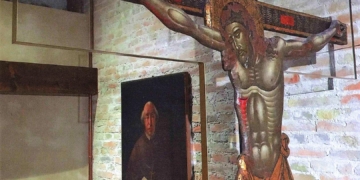 Particolare del Crocefisso di Lepanto (Foto web)