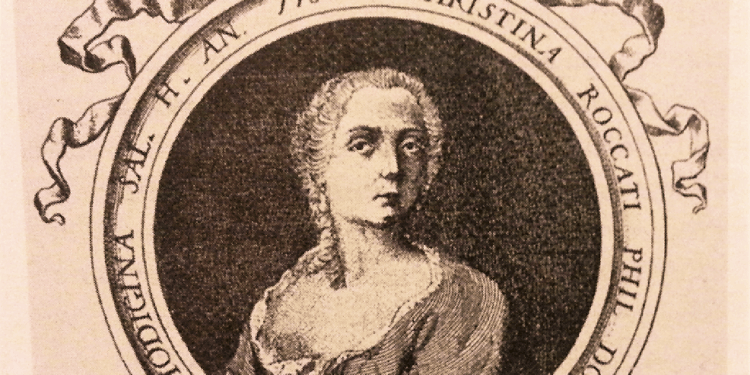 Particolare rappresentazionedell'epoca di Cristina Roccati (foto web)