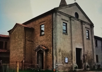 Chiesa Madonna del Pilastro. La versione che si può ammirare è datata 1615