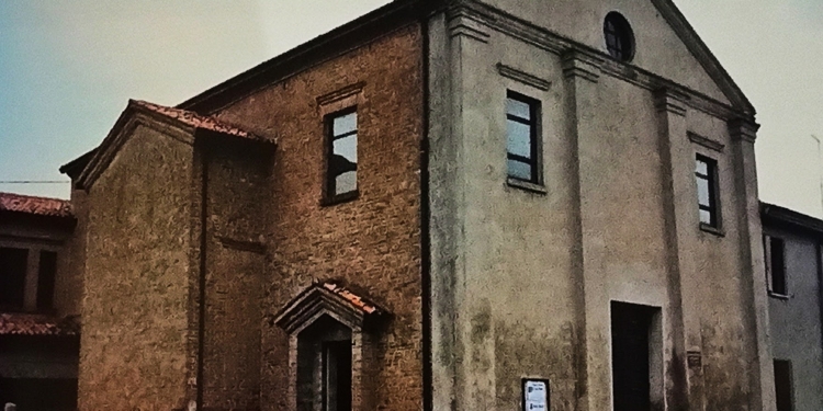 Chiesa Madonna del Pilastro. La versione che si può ammirare è datata 1615