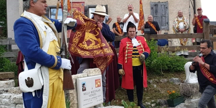 Milo Boz, Gardin a Coi scopre una lapide nel “Giardino dei Giusti della Repubblica”