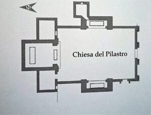 Planimetria della Chiesa (Foto web)