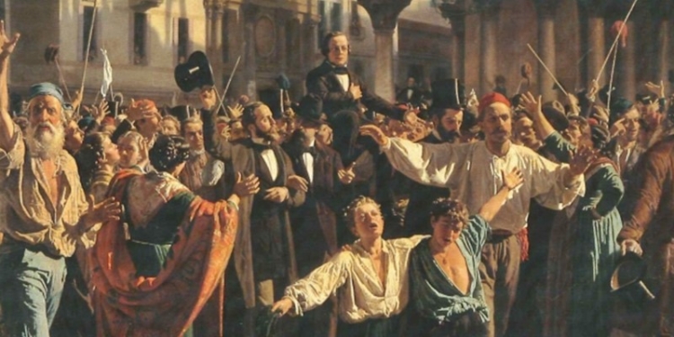 22 agosto 1849 tramonta la seconda Repubblica Veneta: il sacrificio degli Adriesi