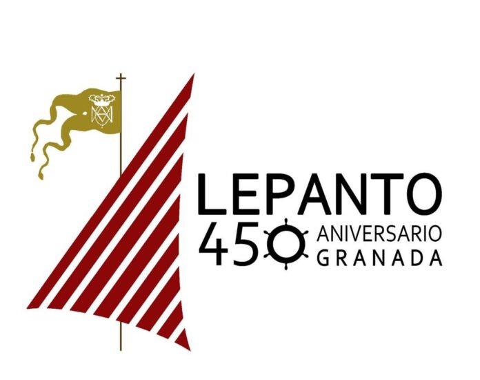 Logo Granadino del loro anniversario della Battaglia di Lepanto (Foto web)