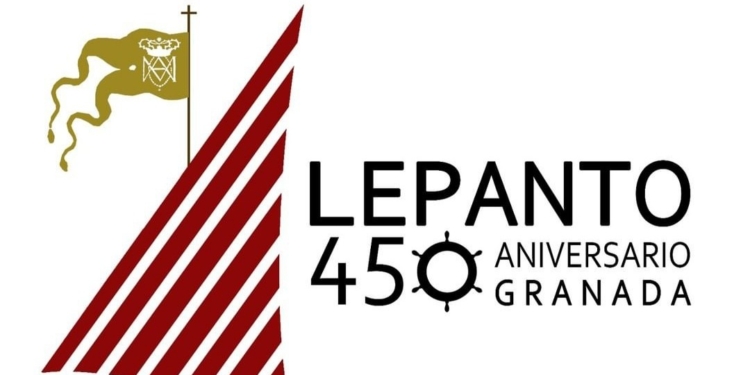 Logo Granadino del loro anniversario della Battaglia di Lepanto (Foto web)