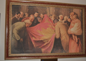 23 agosto 1797, a Perasto (Dalmazia) struggente addio al Gonfalone di San Marco