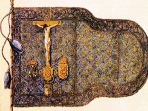 Stendardo della Santa Lega (foto sito Lepanto Granada 450)