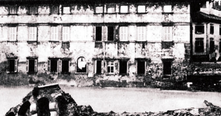 Foto d'epoca alluvione fiume Adige 1882 (foto web)