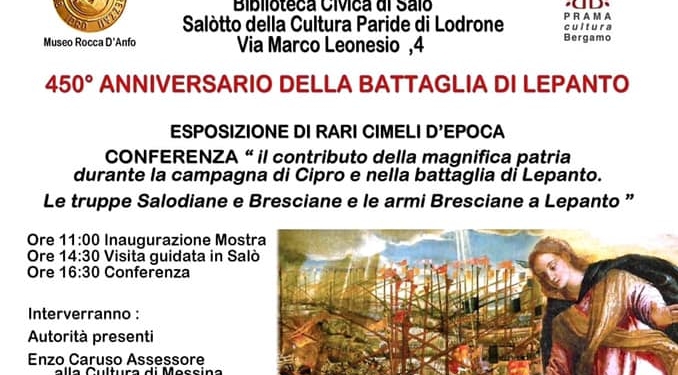 Salò celebra il 450° anniversario della battaglia di Lepanto