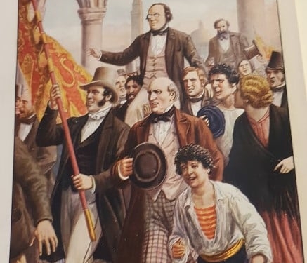 22 settembre 1857 Daniele Manin muore in esilio a Parigi