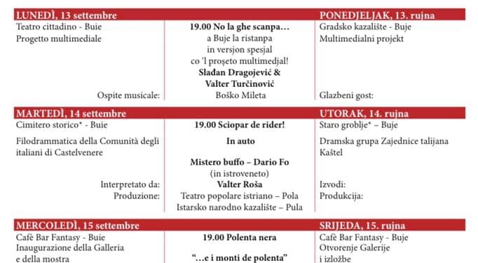 Festival de l’istroveneto a Sitade£a/Cittadella