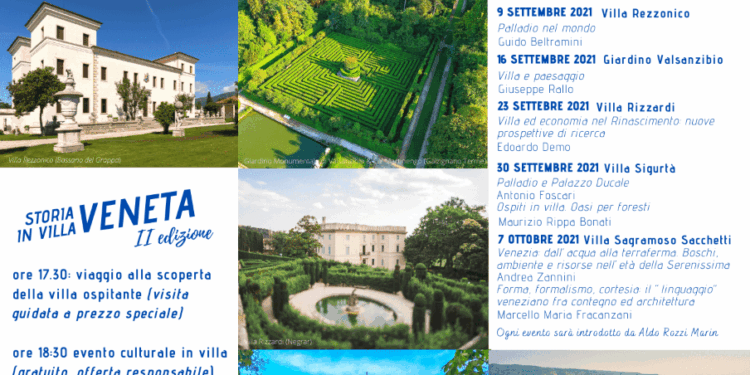 Storia veneta in Villa: cinque appuntamenti di grande interesse.