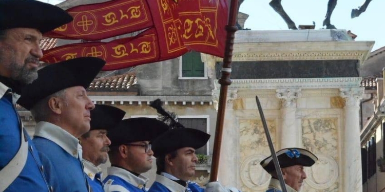LEPANTO 450 Santa Messa e Alzabandiera a Venezia in San Zanipolo, domenica 10
