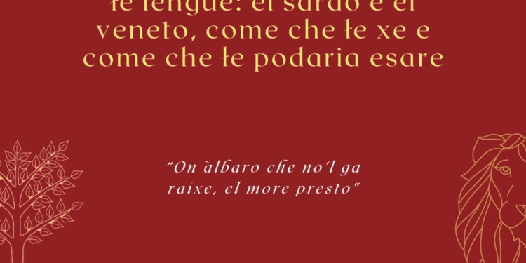 Lingua veneta e lingua sarda, ad Arborea (Oristano) un corso di sensibilizzazione linguistica