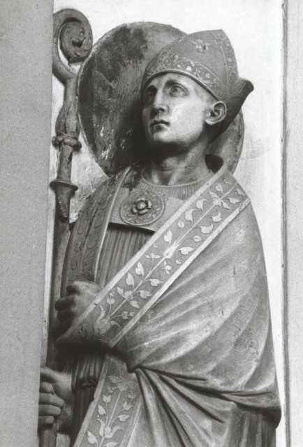 Statua di San Bellino del XVI° secolo (foto web)