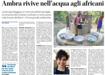 Nel Benin un terzo pozzo nel ricordo di Ambra Beggiato