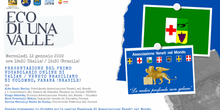 Presentazione del primo vocabolario online Talian (veneto-brasilian) di Colombo, Paranà (Brasile)