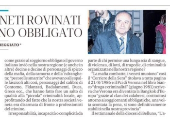 Mafie. Noi veneti rovinati dal soggiorno obbligato