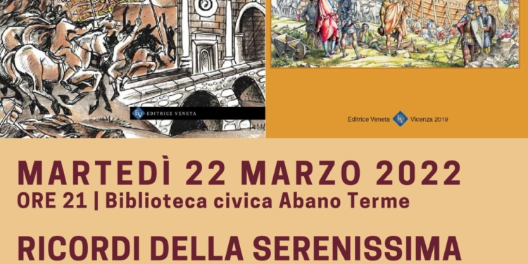 Abano, martedì 22 marzo presentazione libri Ettore Beggiato