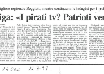 “I Serenissimi? Patrioti veneti” parola di Ettore Beggiato