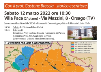 Sabato 12 alle 10.30 a Orsago (Tv) “Libia, Afghanistan e Ucraina. Missioni fallite?”