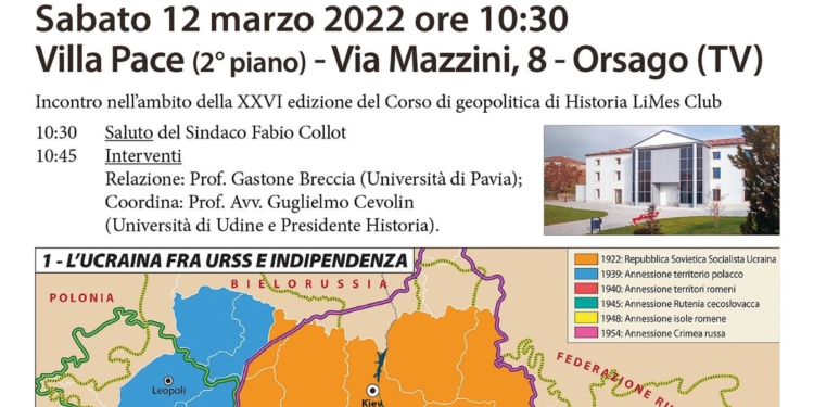 Sabato 12 alle 10.30 a Orsago (Tv) “Libia, Afghanistan e Ucraina. Missioni fallite?”