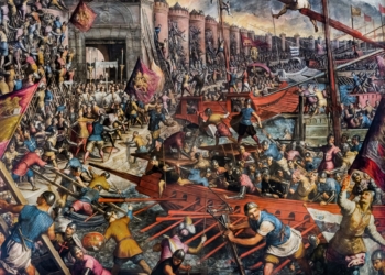 12 aprile 1204 Il Leone di San Marco sventola su Costantinopoli