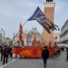 Veneti in San Marco, la polizia ferma le bandiere. La preghiera di Don Floriano per l’indipendenza del Veneto: VIDEO