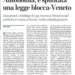 Farsa Italia, bloccata nuovamente la legge per l’autonomia del Veneto