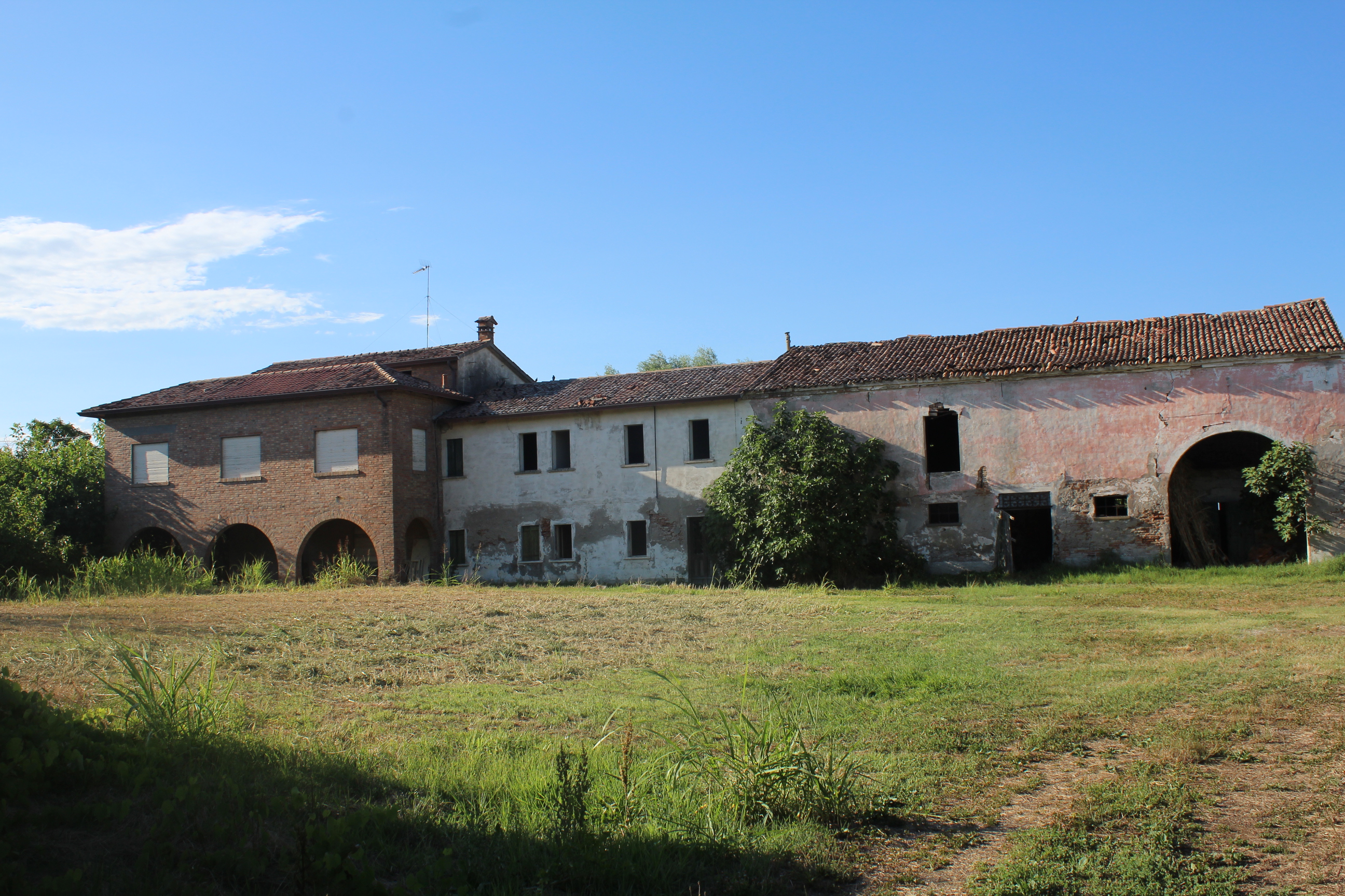 Lo stato attuale dell' edificio dove sarebbe nato il Giocoli (Foto autore)