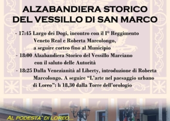 Loreo apre la 798° Fiera col Vessillo Marciano