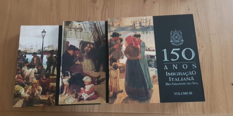 Prezioso cofanetto di tre volumi per celebrare i 150 anni dell’immigrazione nel Rio Grande do Sul