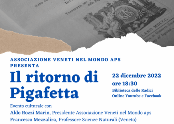 Giovedì 22 dicembre h. 18.30 “Il ritorno di Pigafetta”