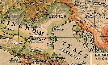 Dicembre 1805, con la pace di Presburgo il Veneto ritorna a Napoleone