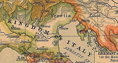Dicembre 1805, con la pace di Presburgo il Veneto ritorna a Napoleone