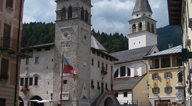 5 dicembre 1511, i tedeschi danno alle fiamme il Castello di Pieve di Cadore
